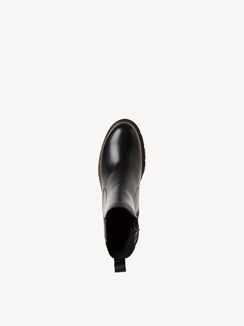 Leder Chelsea Boot - schwarz, BLACK COMB, hi-res
