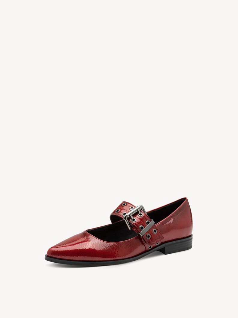 Ballerina - rot, DK.RED PAT., hi-res