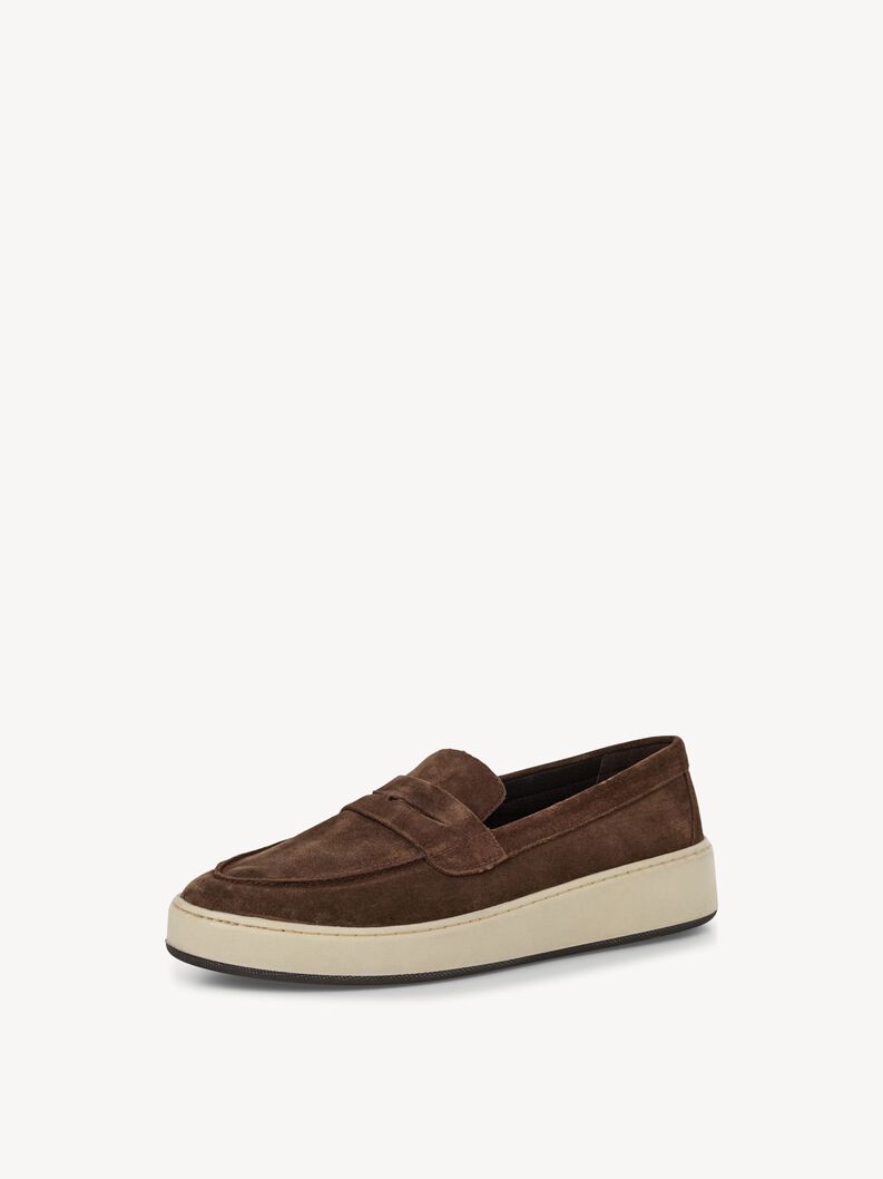 Lederslipper - braun, CAFE, hi-res