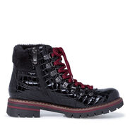 Stiefelette - schwarz, BLACK CRO.PAT., hi-res