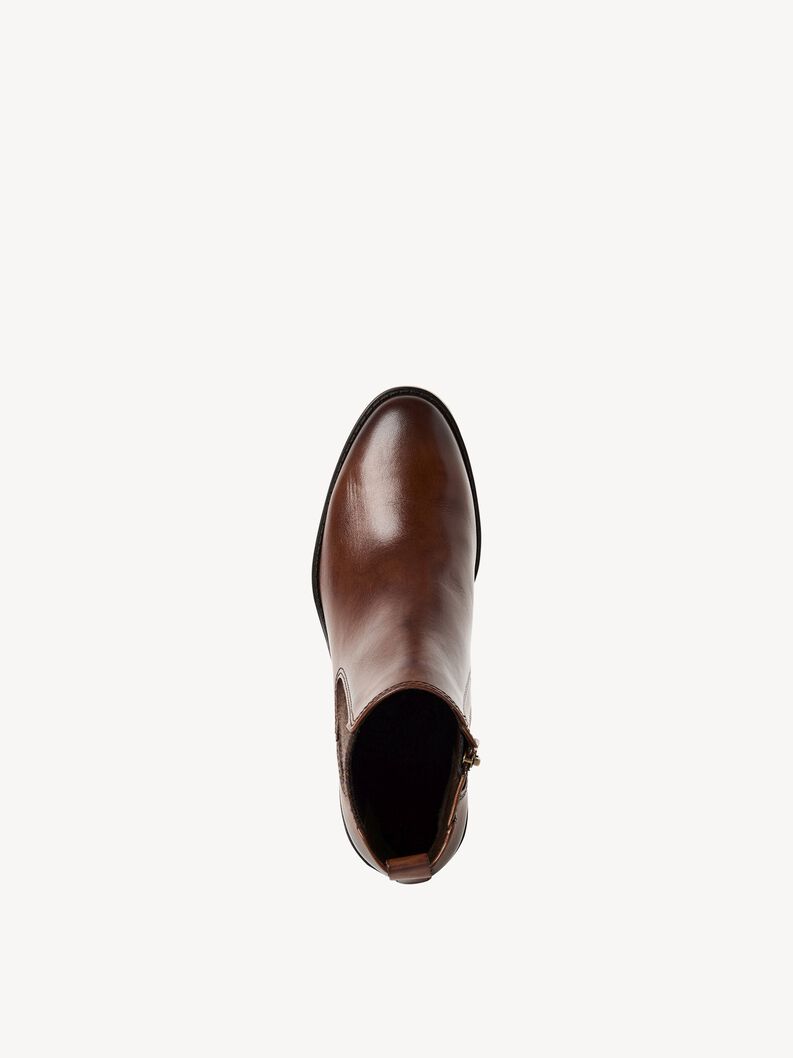 Leder Chelsea Boot - braun, CHESTNUT, hi-res