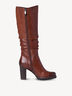 Leather Boots - brown, COGNAC ANTIC, hi-res