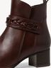 Leather Bootie - brown, CAFE, hi-res