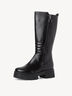 Leather Boots - black, BLACK ANTIC, hi-res