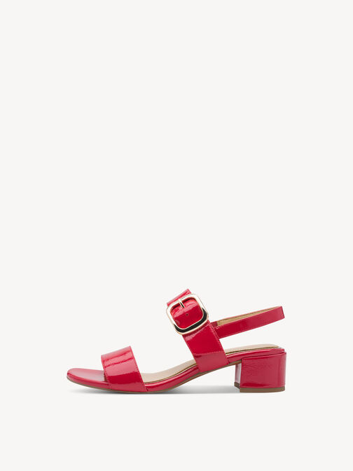 Sandalette, RED PATENT, hi-res