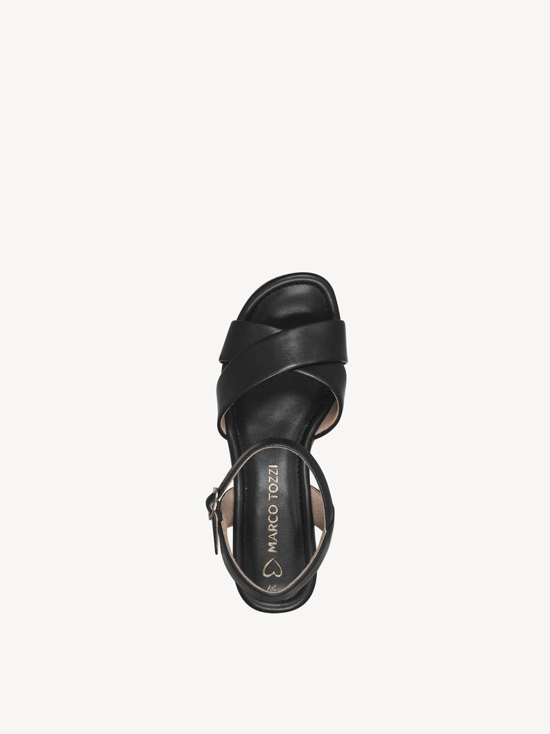 Sandal - black, BLACK, hi-res