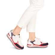 Basket - blanc, WHITE/NAVY M., hi-res