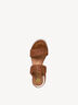 Heeled sandal - brown, CHESTNUT, hi-res