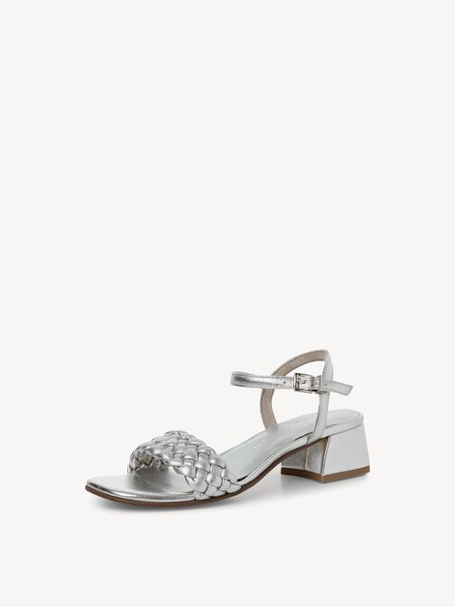 Sandale - metallic, SILVER, hi-res