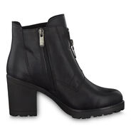 Lederstiefelette - schwarz, BLACK ANTIC, hi-res