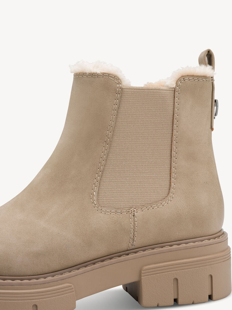 Chelsea Boot - beige Warmfutter, TAUPE, hi-res