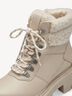 Stiefelette - beige Warmfutter, CREAM, hi-res