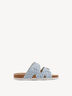 Pantolette - blau, LEO LT.BLUE, hi-res