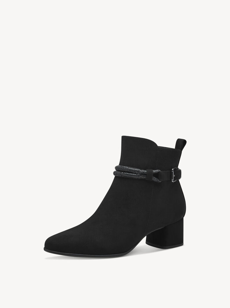 Stiefelette - schwarz, BLACK, hi-res