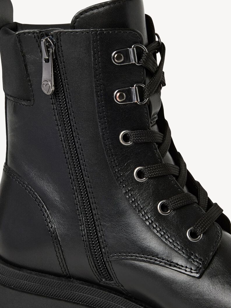 Stiefelette - schwarz Warmfutter, BLACK, hi-res