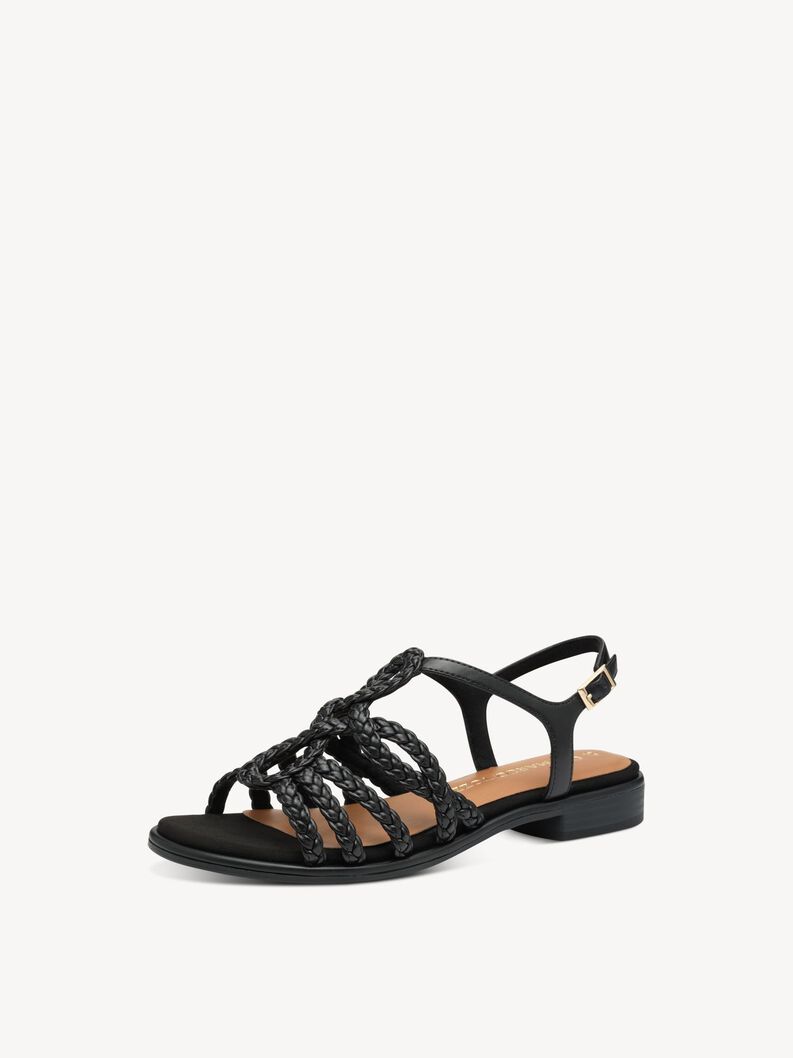 Sandale - schwarz, BLACK, hi-res