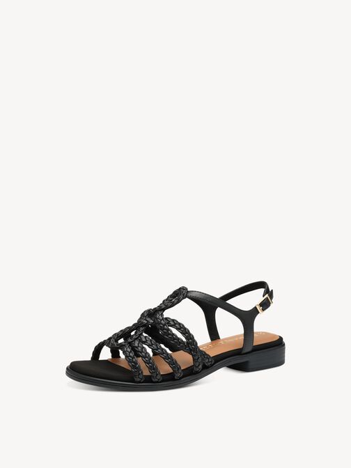 Sandale - schwarz, BLACK, hi-res