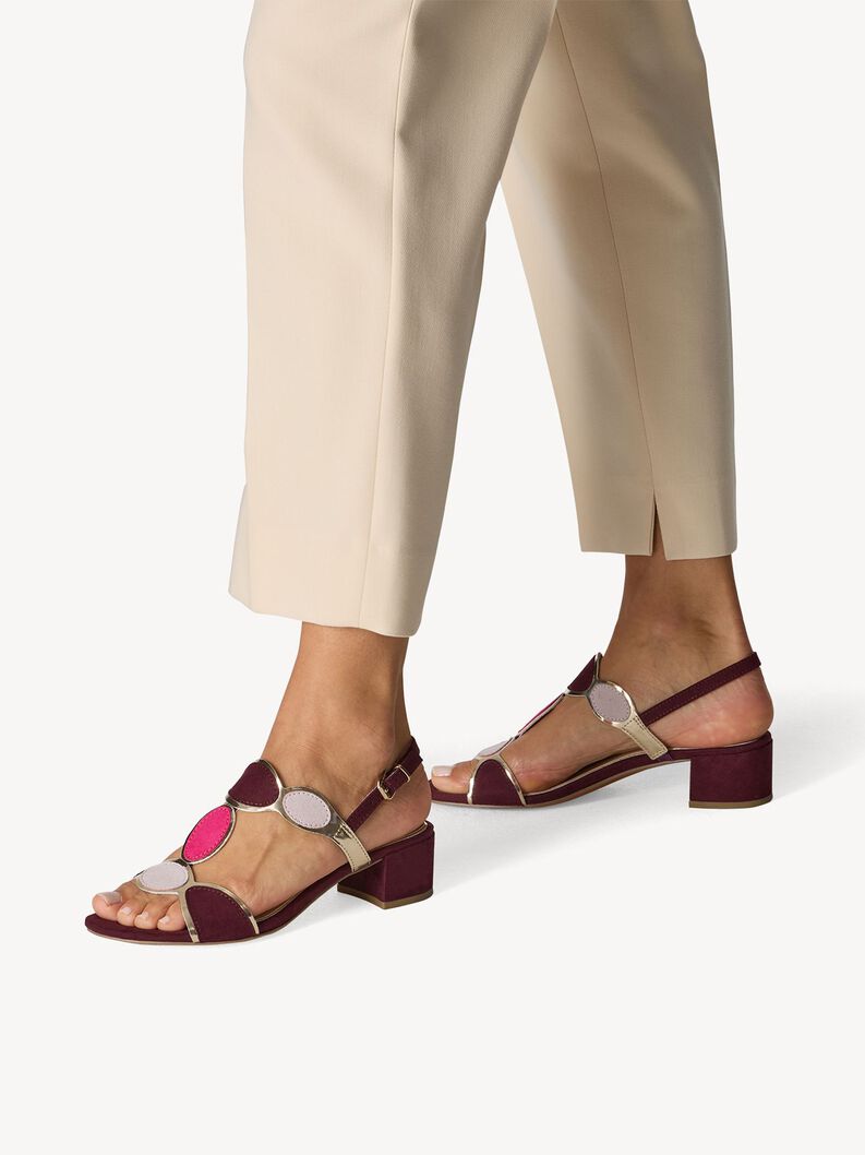 Sandale - rot, MULBERRY COMB, hi-res