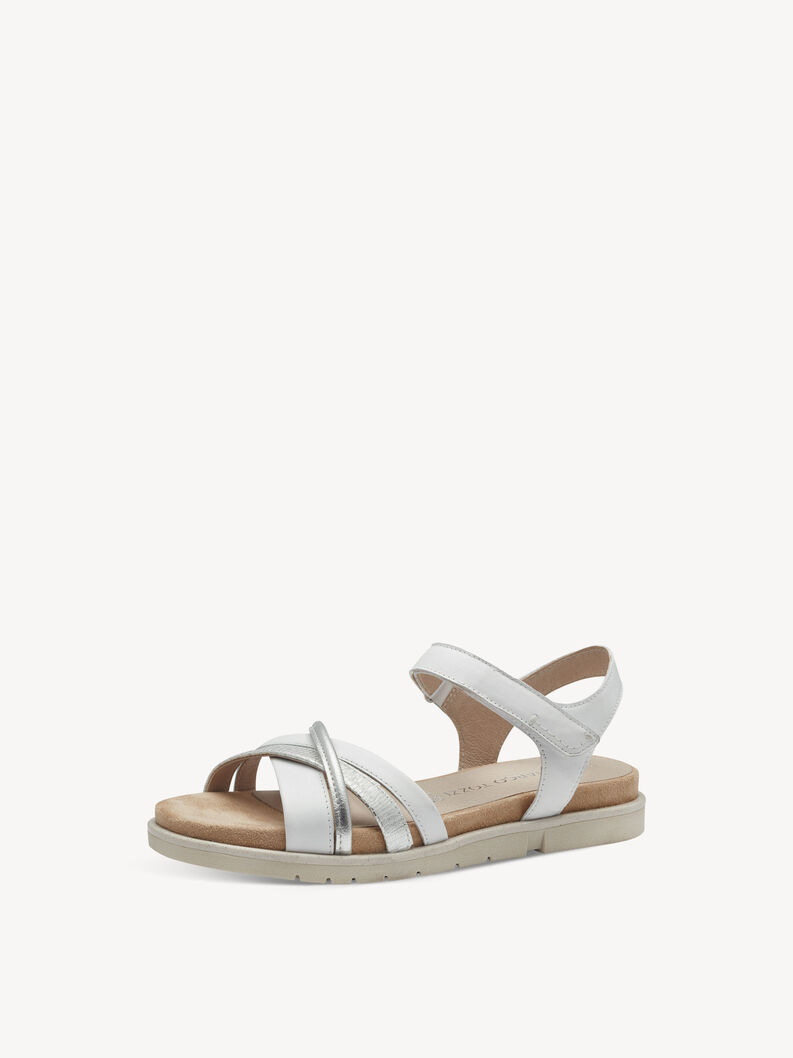 Sandály - bílá, WHITE COMB, hi-res