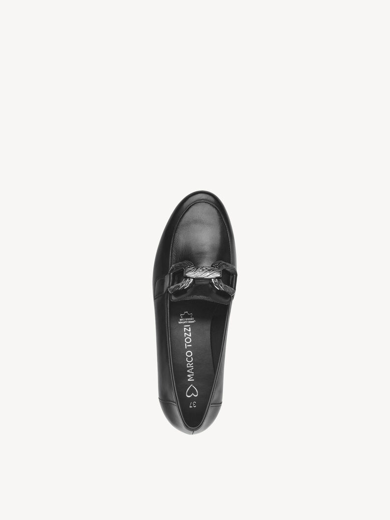 Lederslipper - schwarz, BLACK NAPPA, hi-res