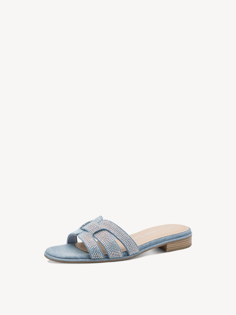 Pantolette - blau, LT.BLUE JEANS, hi-res