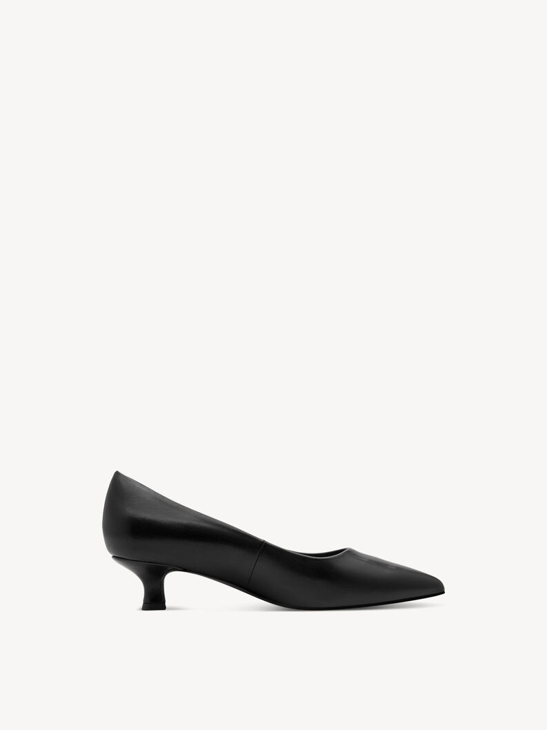 Lederpumps - schwarz, BLACK NAPPA, hi-res