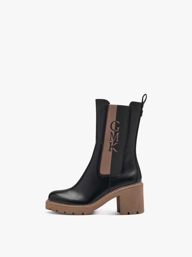 Chelsea Boot - schwarz, BLACK/NATURE, hi-res