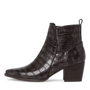 Bootie - grey, DK.GREY CROCO, hi-res