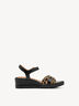 Sandalette - schwarz, BLACK COMB, hi-res