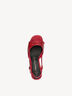 Ledersandalette - rot, RED, hi-res