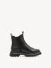 Leder Chelsea Boot - schwarz Warmfutter, BLACK, hi-res