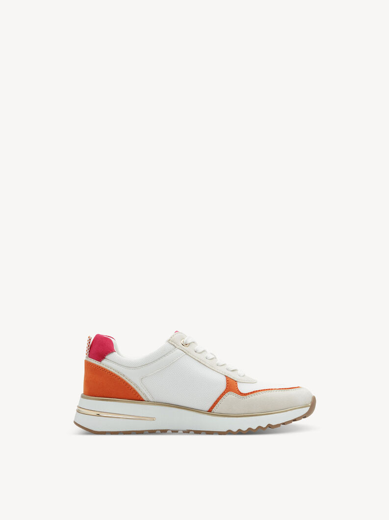 Sportowe - biały, WHITE/PINK, hi-res