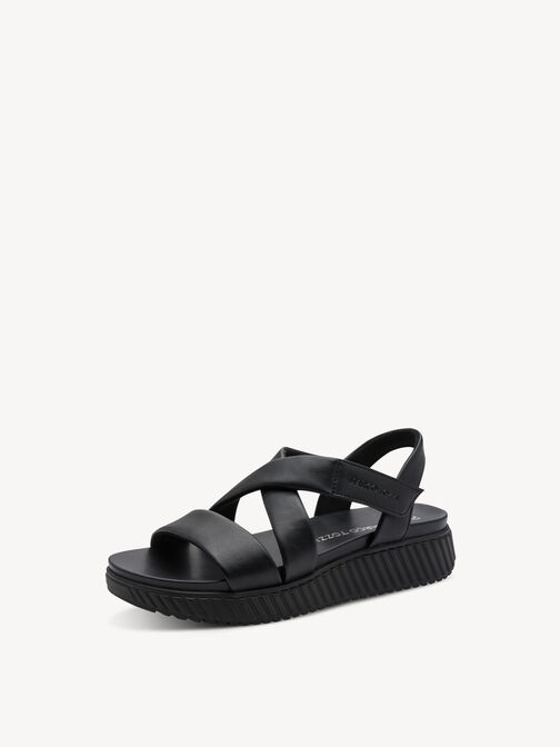 Sandal - black, BLACK, hi-res