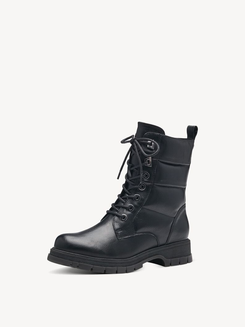 Stiefelette - schwarz, BLACK, hi-res