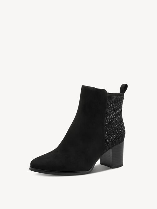 Stiefelette - schwarz, BLACK, hi-res
