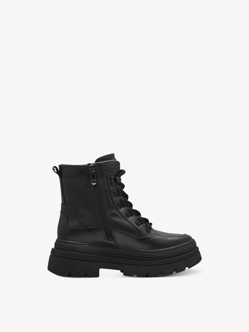 Stiefelette - schwarz Warmfutter, BLACK, hi-res