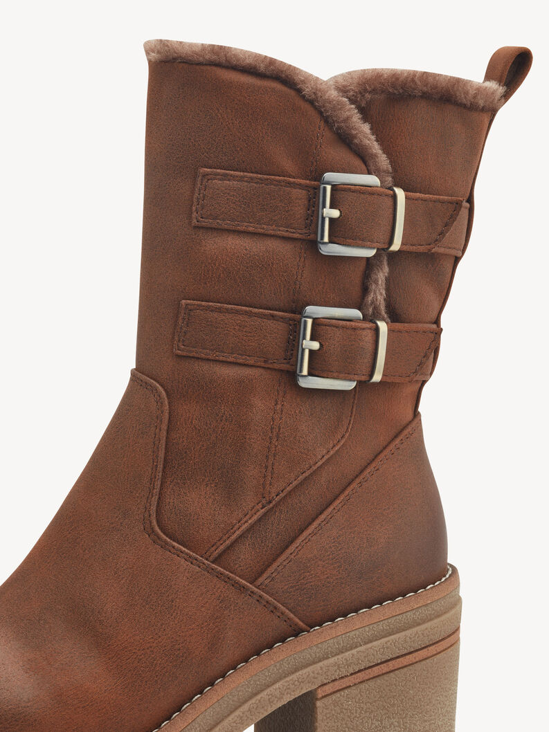 Botki - brązowy, koniak, hi-res