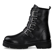 Lederstiefelette - schwarz, BLACK ANTIC, hi-res