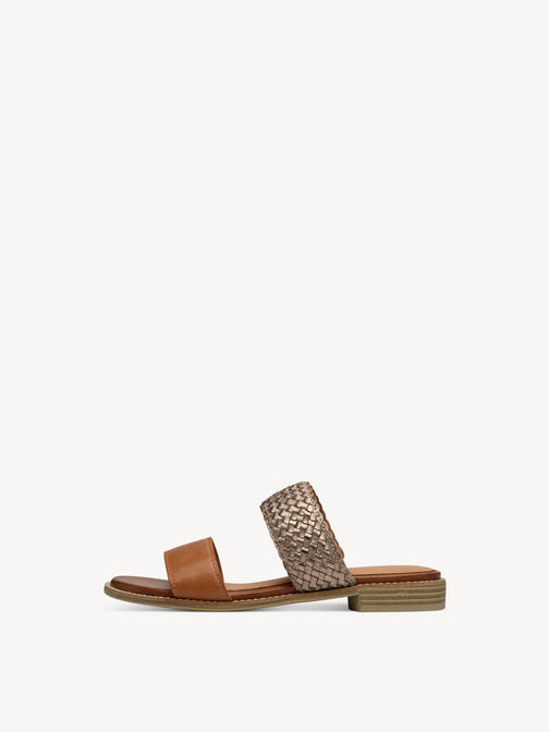 Pantolette, COGNAC COMB, hi-res