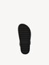 Lederpantolette - schwarz, BLACK, hi-res