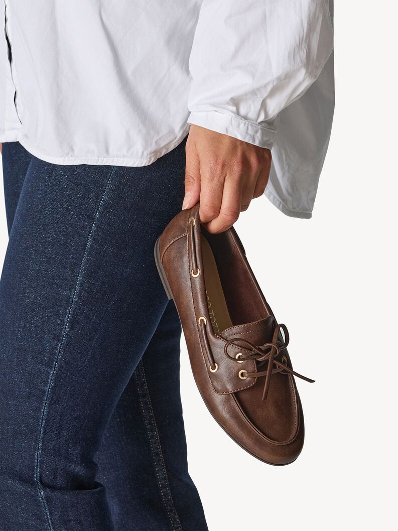 Halbschuh - braun, CAFE, hi-res