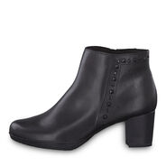 Bottine en cuir - noir, BLACK ANTIC, hi-res