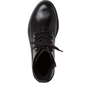 Lederstiefelette - schwarz, BLACK NAPPA, hi-res