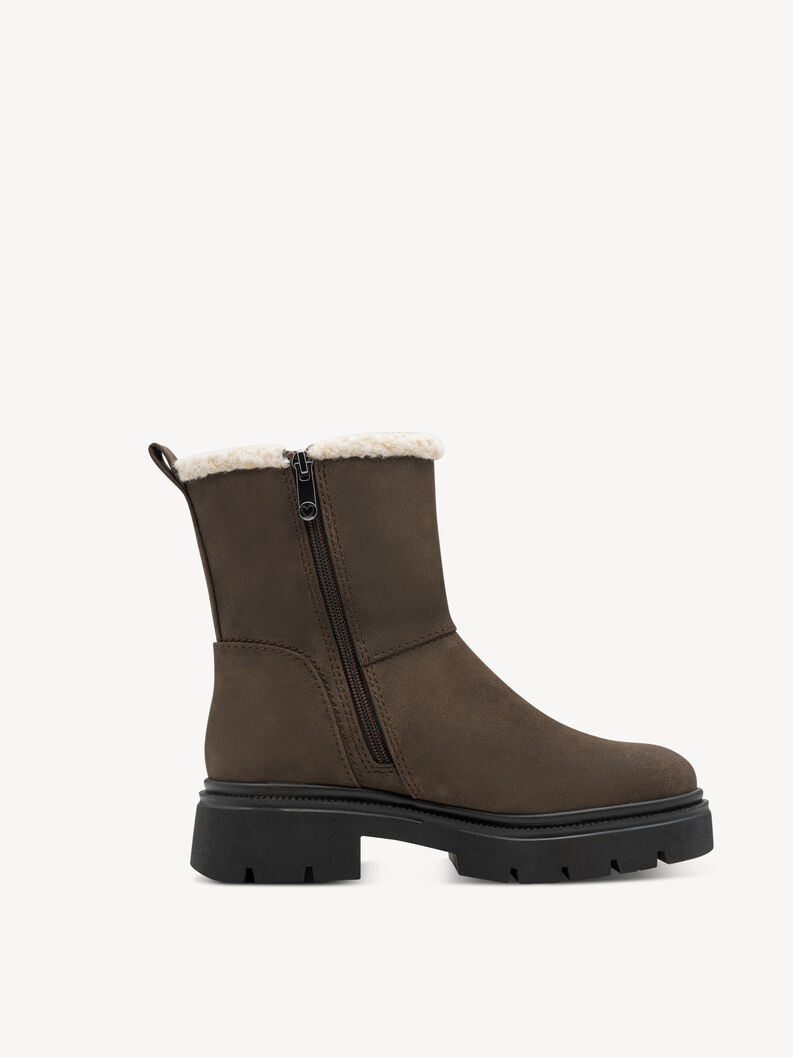 Stiefelette - braun Warmfutter, MOCCA, hi-res
