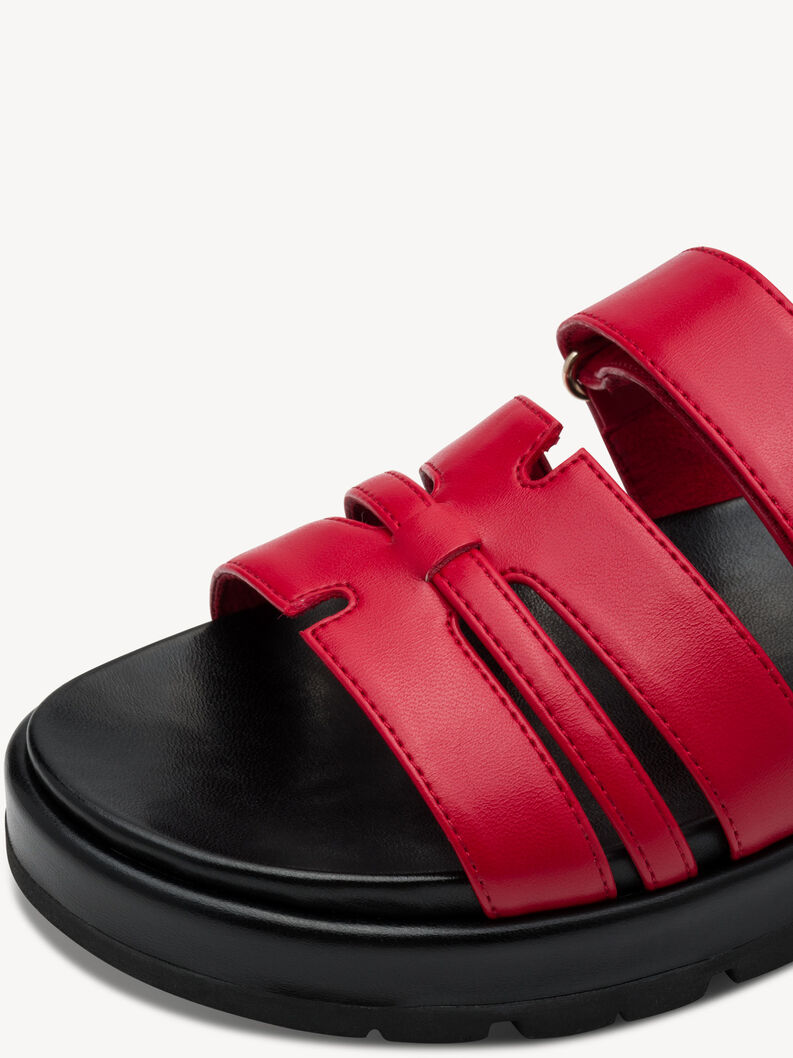 Pantolette - rot, RED, hi-res