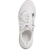 Sneaker - white, WHITE/SILVER, hi-res