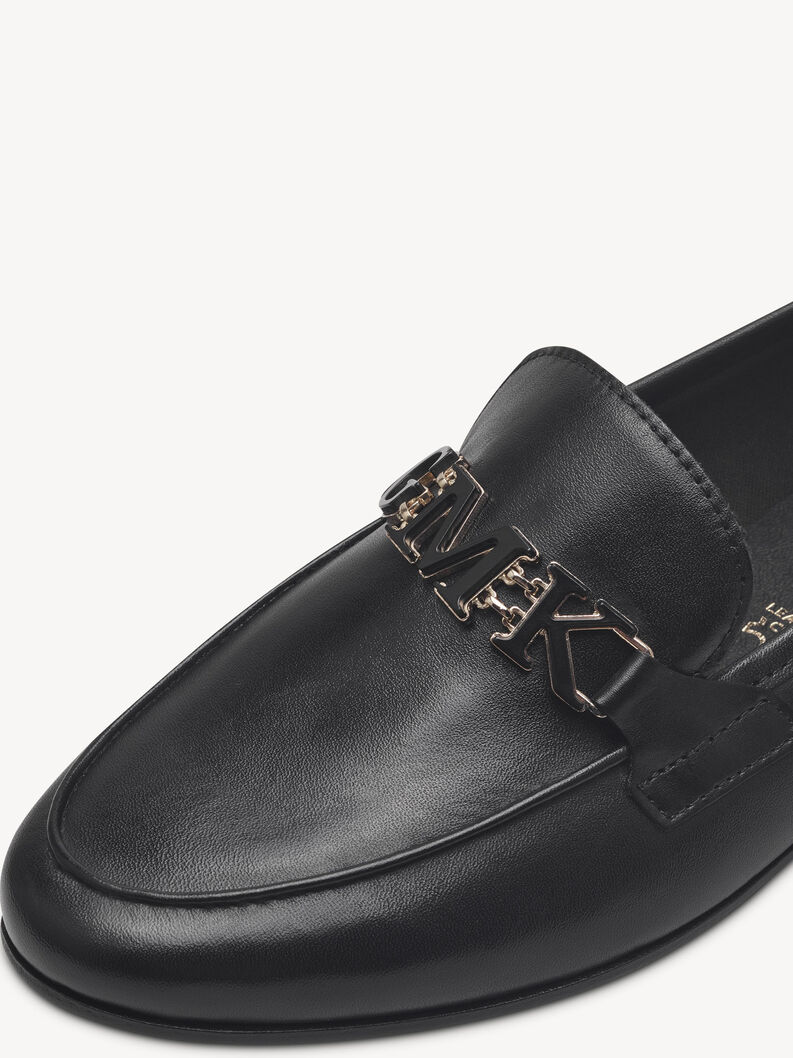 Lederslipper - schwarz, BLACK NAPPA, hi-res