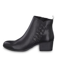 Bottine en cuir - noir, BLACK ANTIC, hi-res