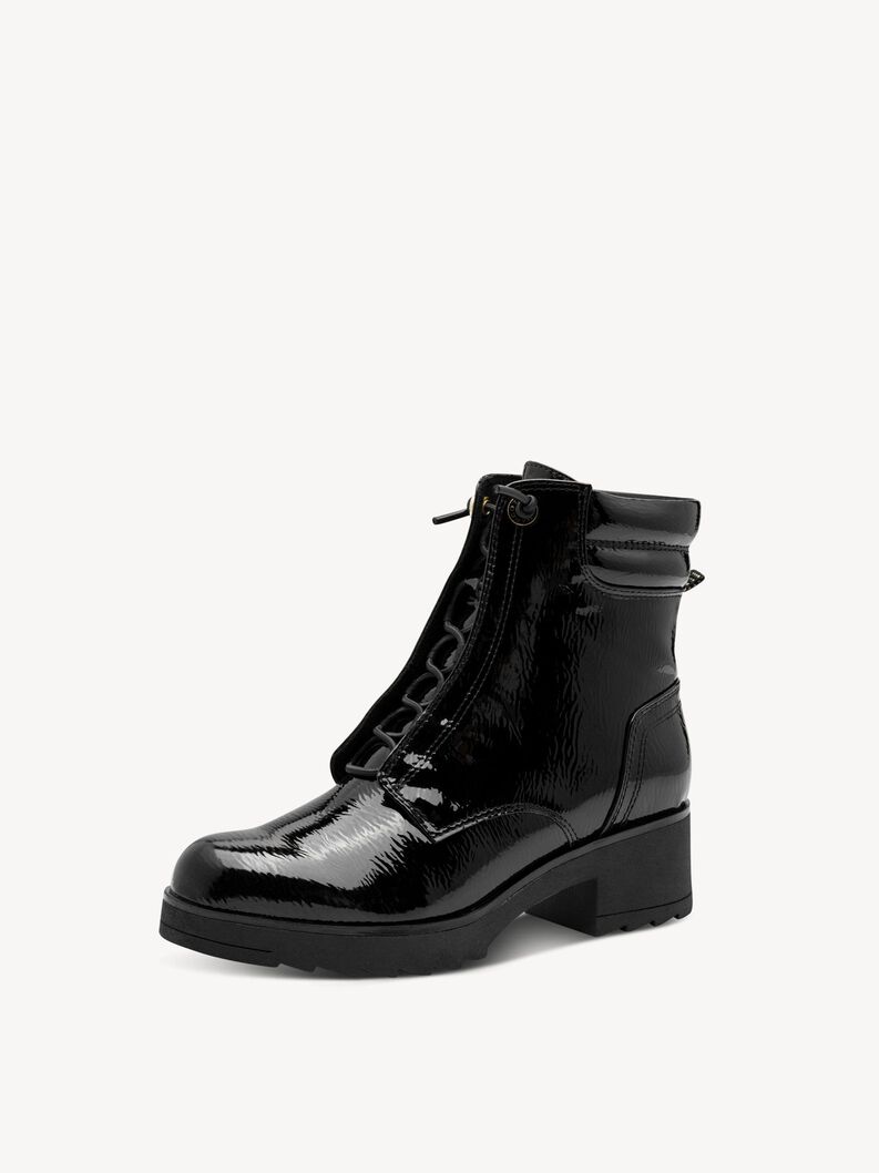 Stiefelette - schwarz, BLACK PATENT, hi-res