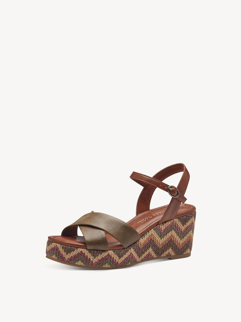 Sandal - green, OLIVE COMB, hi-res